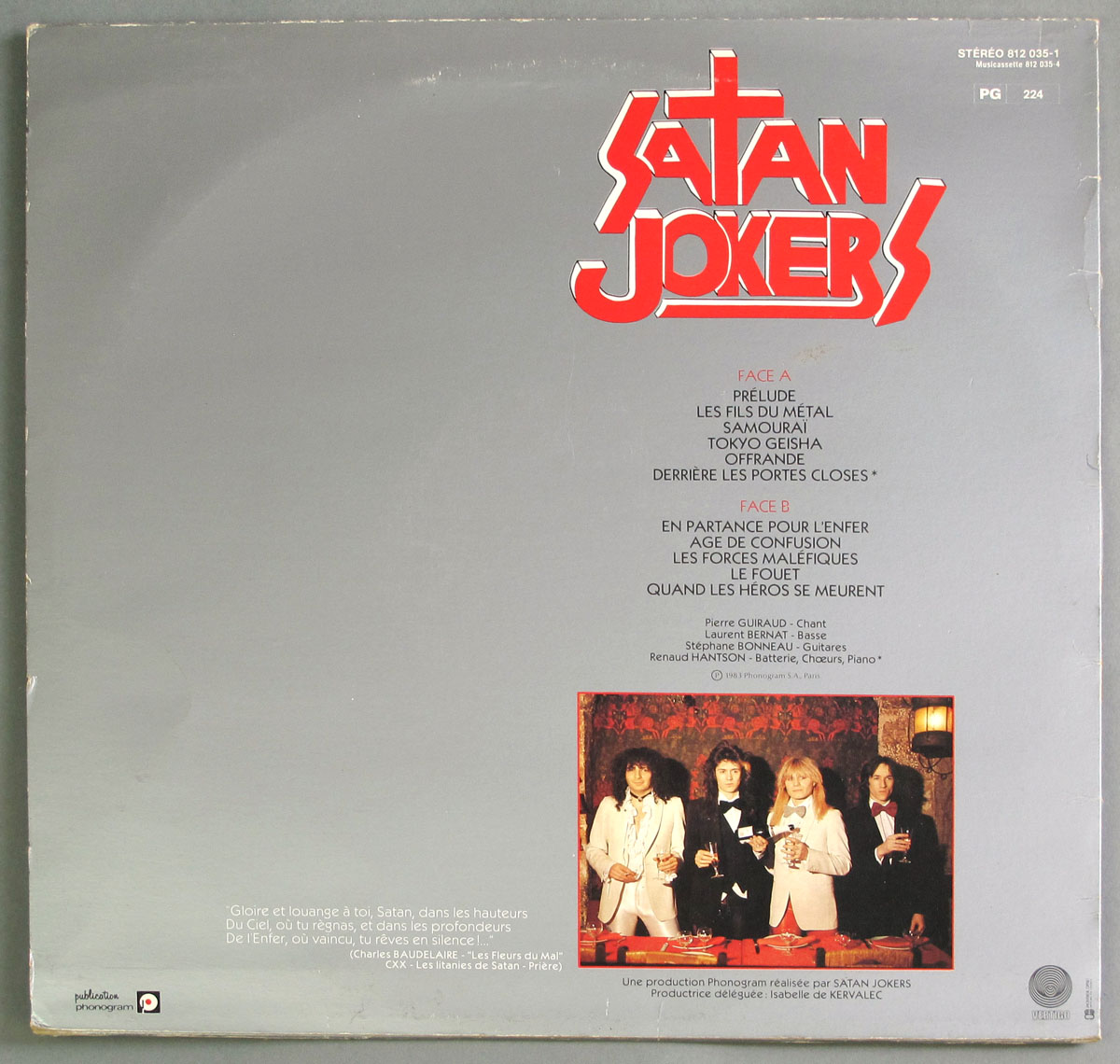 High Resolution Photo #11 SATAN JOKERS - Les Fils du Metal https://vinyl-records.nl 